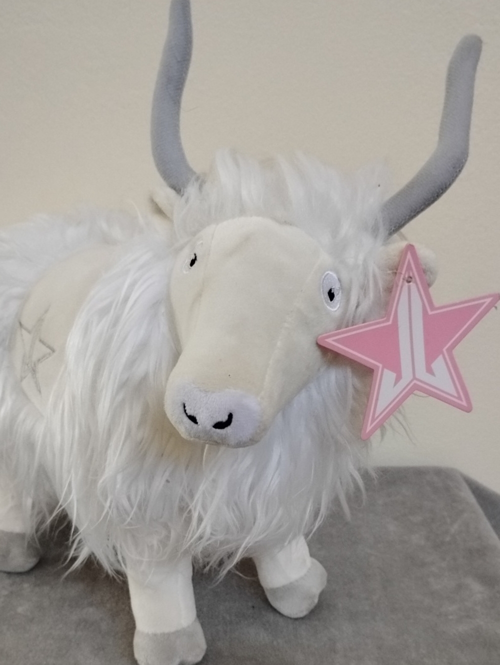 SOLD OUT- NWT Jeffree Star White Yak Plushie